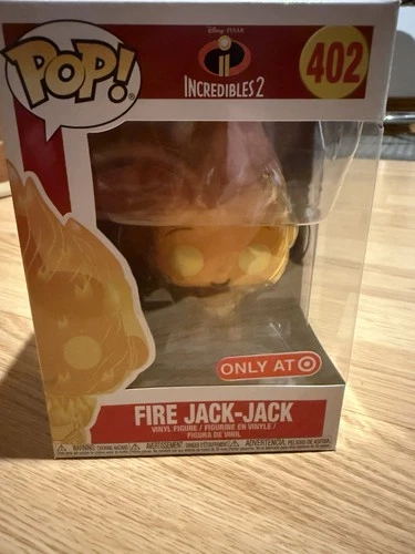 Funko Pop! Vinyl: Pixar - Jack-Jack (Fire) - Target (Exclusive) #402