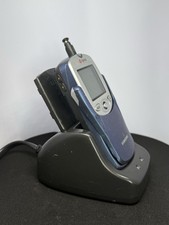 Samsung SPH-N200 Sprint PCS Vintage Flip Phone w/ Dock – Read