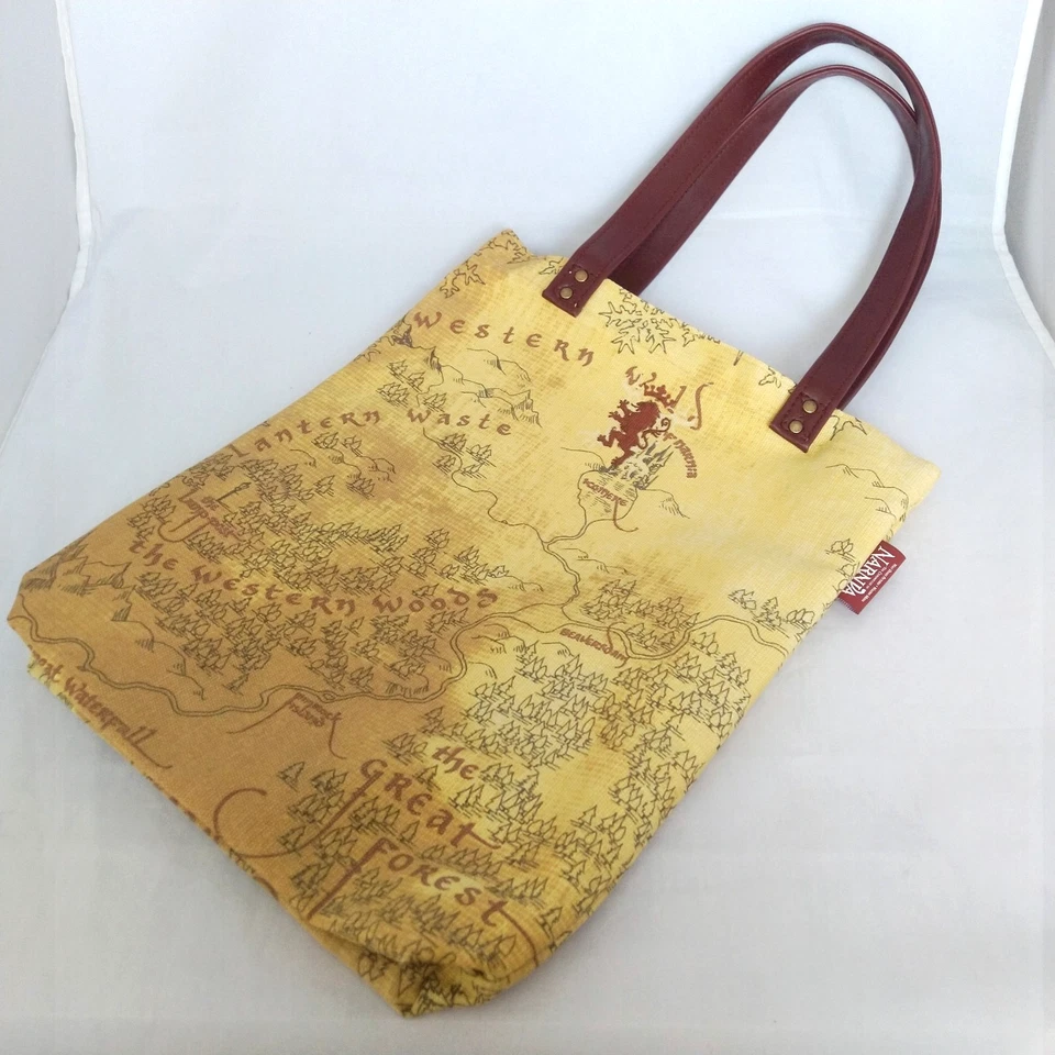 ¡Raro! Bolso de Mano Mapa Narnia Cubierta de Libro El León la Bruja Disney Japón Película 2005 Foto 2 de 4