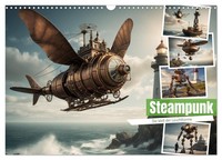 Calendar 2027 · US Version · Steampunk - The World Of Lighthouses (Wall Calendar