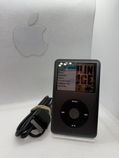 Apple iPod Classic 7. Generazione Argento Grigio 120GB Usato Condizione #557