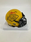 LE’VEON BELL KANSAS CITY CHIEFS SIGNED RAVE MINI HELMET JSA WITNESS COA