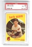 1959 TOPPS #88 HERB SCORE INDIAS PSA 8 NM-MT VERY LOW POP FIRST SERIES 9 BETTER
