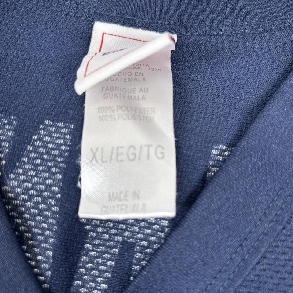 Kurt Warner St Louis Rams On Field XL NFL Football Jersey Blue Reebok Nice - Image 3 of 4