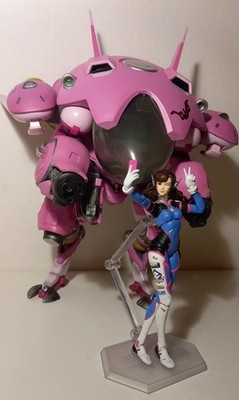Figma Overwatch D.VA 408 + MEKA (super rare) top 