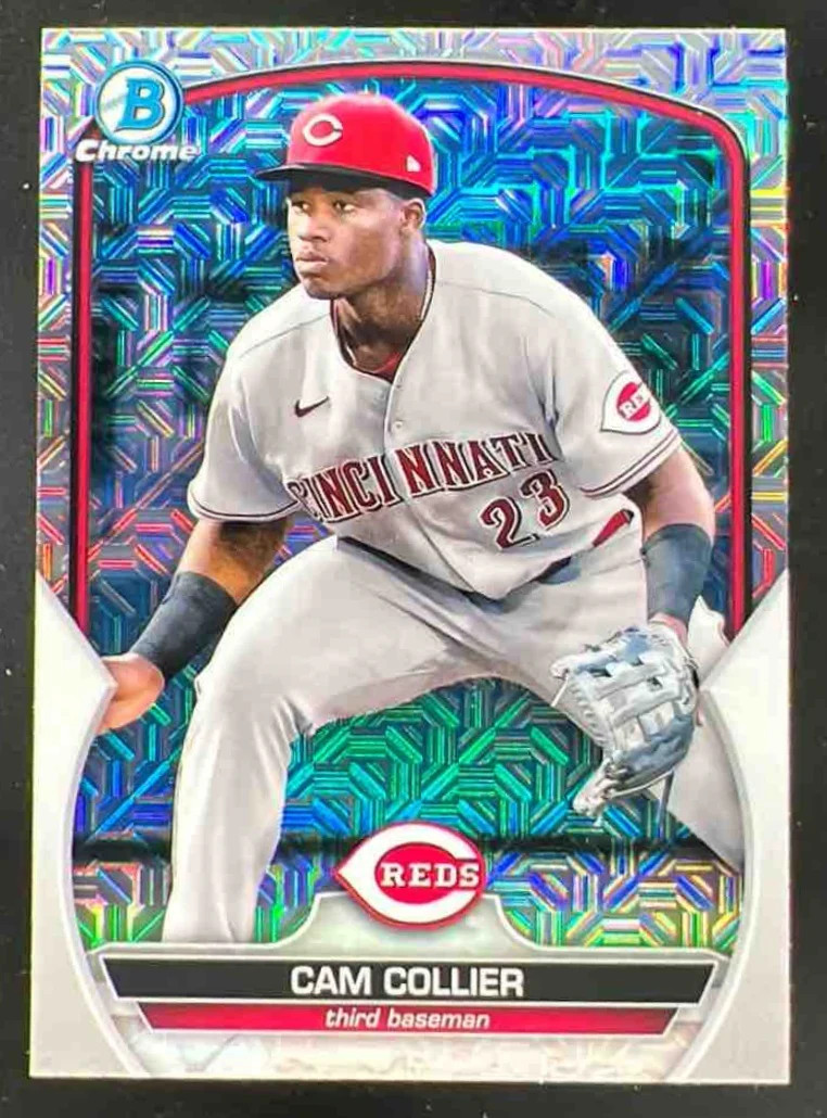 2023 Bowman Chrome Mega Box Prospects Image Variations #BCP125 Cam Collier