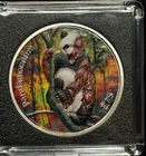Zombucks World: Pandamonium 1oz 999 Silver Limited Colorized Edition