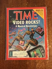 TIME Magazine December 26 1983 - Video Rocks! MTV, Images 1983 - w/Label