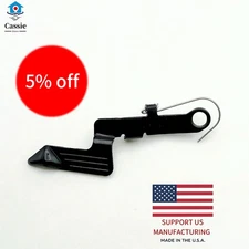 Extended & Raised Slide Release for Glock Gen 3-4 Fits 17 -35 Steel Black Color