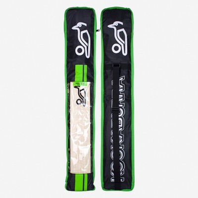 Kookaburra Pro 1.1 Cricketschlägerabdeckung in voller Länge - schwarz/grün - kostenloser Versand