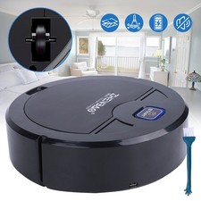 Rechargeable Smart Sweeping Robot Vacuum Cleaner Automatic Floor Mop Sweeper UK