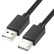 USB 2.0 A to A Cable Male to Male Lead 24AWG Copper High-Speed 50cm 1m 2m 3m 5m