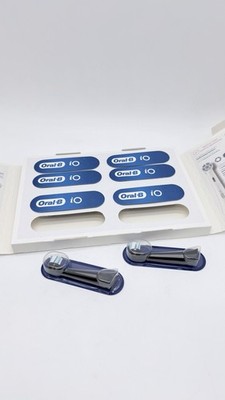 Oral-B iO Ultimate Clean Aufsteckbürsten 8 Stück in Schwarz