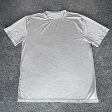 Vuori Zephyr Shirt Mens XL Gray Athletic Performance Training Workout Gym V191