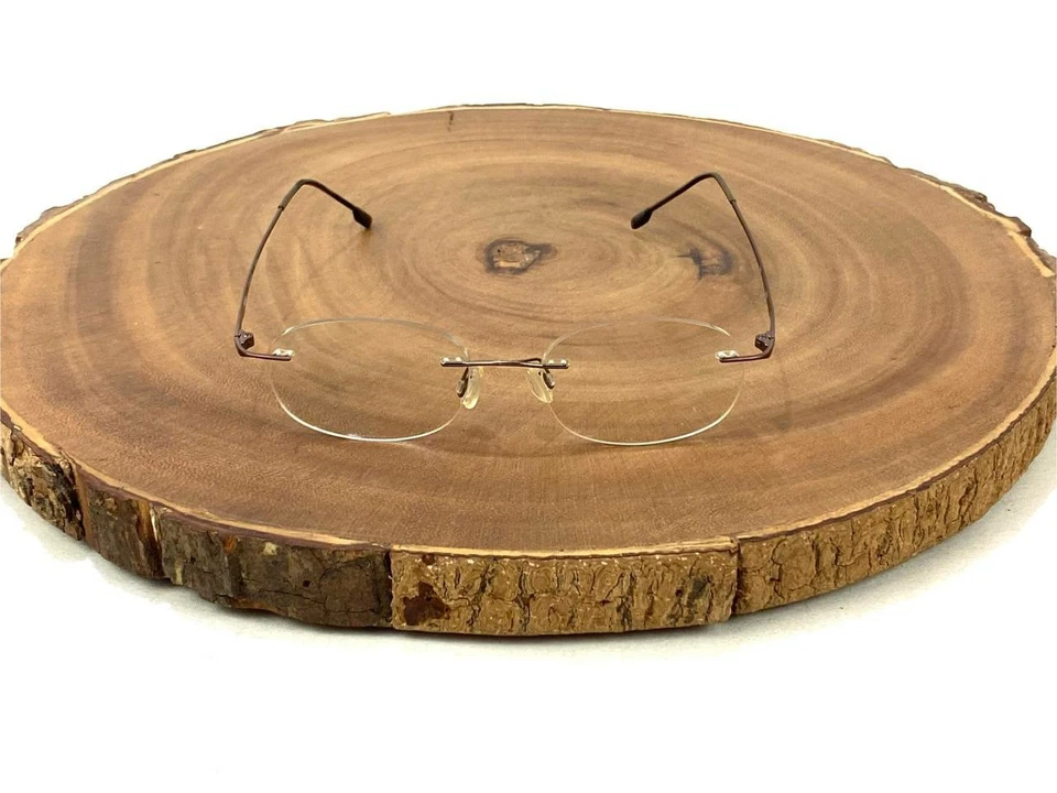 Monturas de gafas NIKON NC05 marrón sin montura 0805 titanio tamaño 140 mm Foto 2 de 4