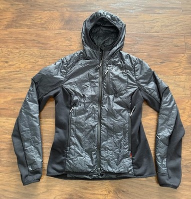 VAUDE Women s M 40 PrimaLoft Hybrid Hooded Jacket Black Insulated Outdoor