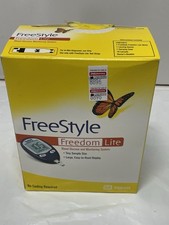 FreeStyle Freedom Lite Blutzuckermessgerät Messgerät mit Etui + Akku FUNKTIONIERT EINWANDFREI