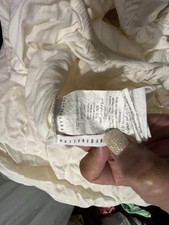 POTTERY BARN SOFT 100 COTTON COMFORTABLE COZY KING FITTED SHEET