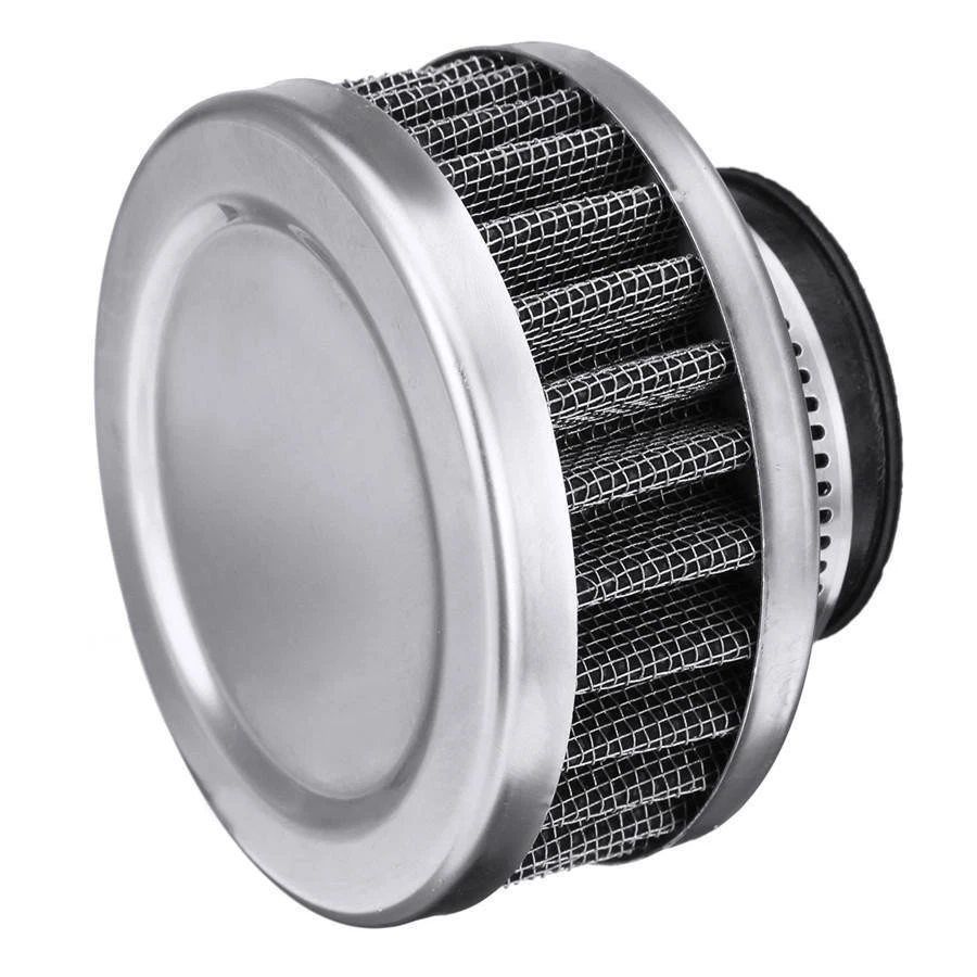 2x 42mm Stainless Steel Air Filter Cleaner For Motorcycle ATV Scooter Universal - Image 3 of 4