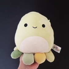 Squishmallow Jonny The Octopus 8” UK Exclusive Plush Kellytoy Soft Toy Teddy