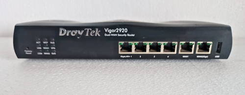 Draytek Vigor2920 firewall VPN Loadbalance broadband Router - 第 1/5 張圖片