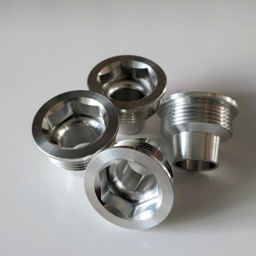 4X For VW Golf 1J 2003-06 Upgrade Aluminum Engine Fuel Injector Insert Cup Seat - Picture 4 of 9