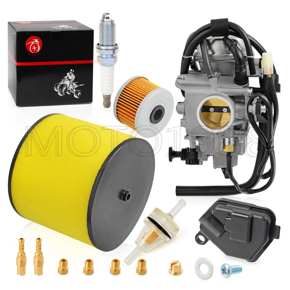 Carburador y filtro de aire 2005-2011 para Honda Foreman 500 TRX500TM/FE/FM/FPE/FPM  Foto 4 de 4