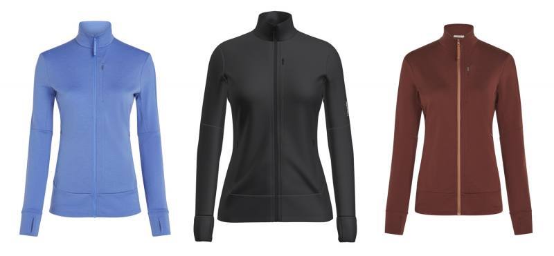 ICEBREAKER Merino 260 Quantum Zip Jacke Damen aus 260 g/m²