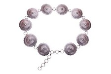 Western Floral Concho Fashion Waist Belt No. 32 Top Gift For Birthday and Family