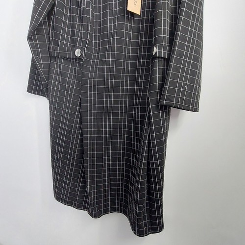 Phase Eight size 18 dress stretch jersey check black rrp£89 - Picture 6 of 8