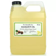 32 Oz Premium Pure Organic Cold Pressed Best Fresh Hazelnut Oil Multi Purpose