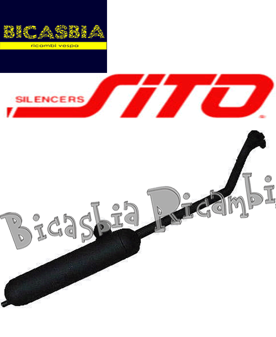 1914 MARMITTA SITO PER PIAGGIO SI KS FL2 BOSS BICASBIA