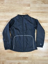 Womens Nike Jacket Full Zip Rain Long Sleeve Swoosh Logo sz Medium