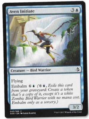 MTG Aven Initiate Amonkhet (AKH) Common Magic Card #043/269 Unplayed | eBay MTG Aven Initiate Amonkhet (AKH) Common Magic Card #043/269 Unplayed | eBay
