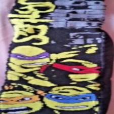 Nickelodeon Teenage Mutant Ninja Turtles Boy's 8-13 Gripper Sole Socks NEW