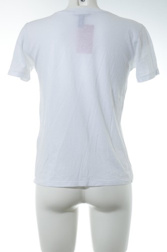 FOREVER 21 T-shirt Donna Taglia IT 40 bianco-rosso stile casual - Foto 4 di 5