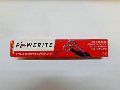 POWERITE BATTERIE LADEGERÄT VERLÄNGERUNG ÖSENSTECKER 22'' MOTORRAD QUAD AUTO
