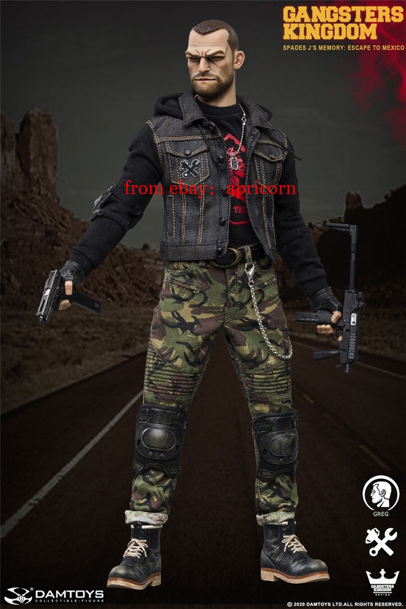 DAMTOYS　GANGSTERS KINGDOM　GK003 Dam Toys GK003MX The Gangsters Kingdom Spades J Memory-greg 1/6