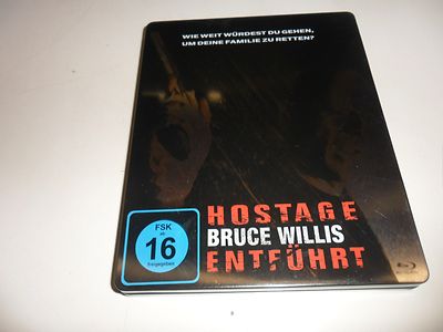 Blu-Ray  Hostage - Entführt - Steeledition