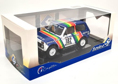 Solido 1/18 Lada Niva #182 Paris Dakar Rally 1984 Jabouille Sardou Diecast car - Picture 2 of 7