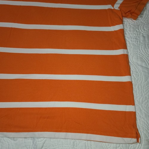 Vtg Ralph laureen Chaps Short Sleeve Striped Cotton Polo Golf Shirt Size XXL - Picture 15 of 15