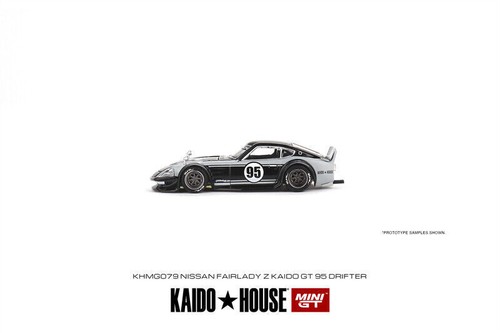 Kaido House x MINI GT Datsun 510 Street HKS Nissan Fairlady Z Drifter Model Toys - Picture 7 of 10