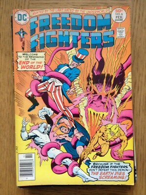 Freedom Fighters issue 6 from Jan / Feb 1977 - Free Post