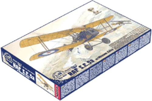 Roden URO419 - R.a.f. S.E.5a W/ Hispano Suiza WW1 Plastica Kit 1/48 Scala RM48 - Immagine 2 di 4