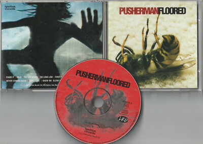 Pusherman - Floored   (CD 1996)    Indie Rock     .....shipping worldwide