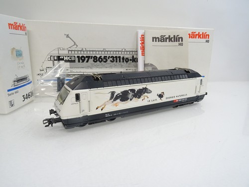 Märklin H0 34612 Schweiz E-Lok Re 4/4 460 021-9 Milch SBB Digital in EVP LE4037
