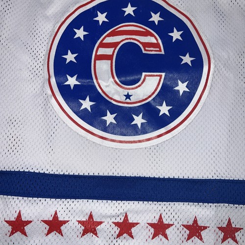 NEW JERSEY COLONIALS  HOCKEY JERSEY #91 WONG Vintage Hockey Jersey AMERICA - Picture 6 of 6