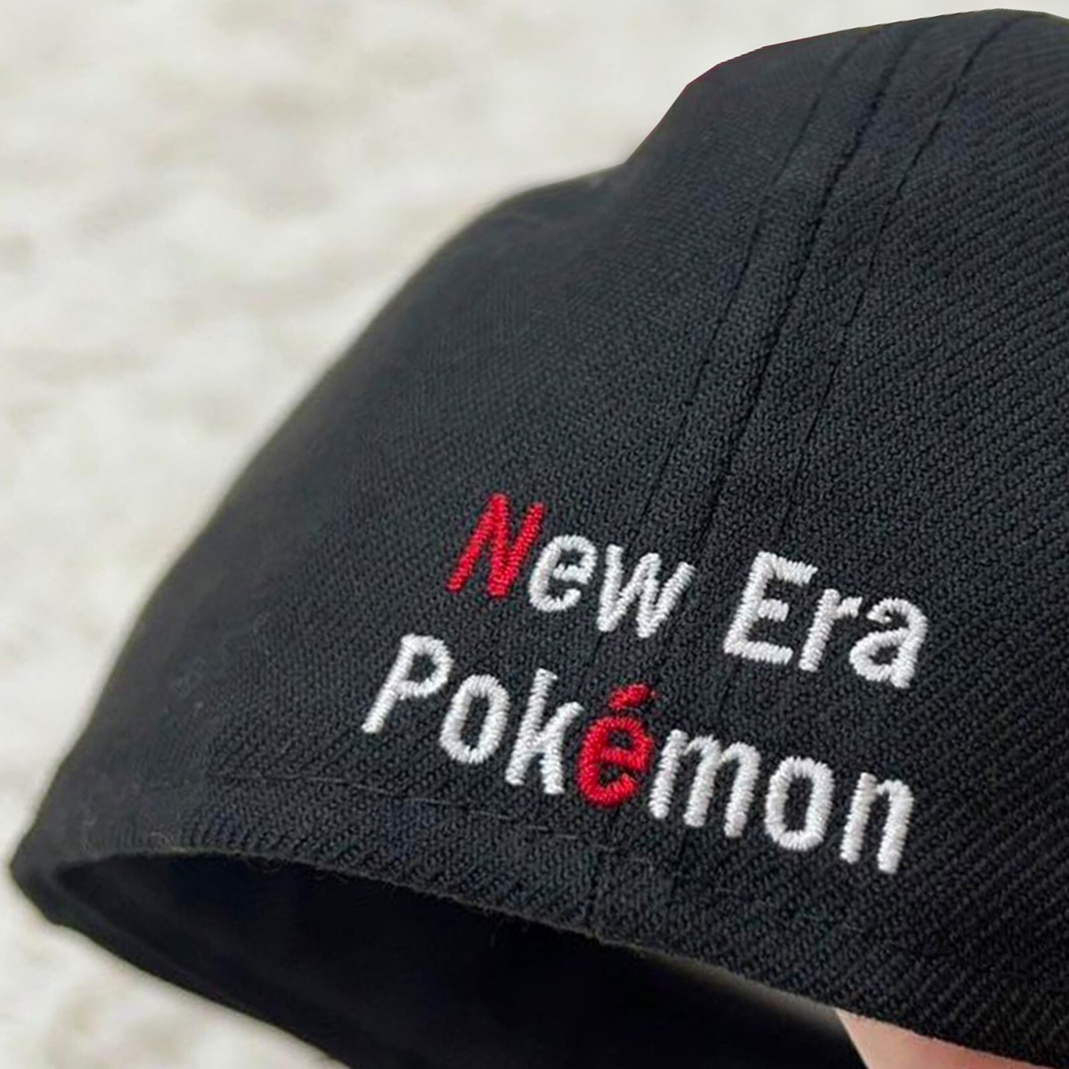 NEW ERA Pokémon 59FIFTY PIKACHU 7 3/8 Embroidery Cap Black Yellow