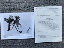 Mattel Toys Sporting Goods Air Pro Hockey Original Press Release  Photo 1991