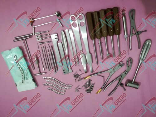 Small Fragment instruments set Locking Clavicle S Plates Lot 240 Pcs Orthopedics - Picture 2 of 10